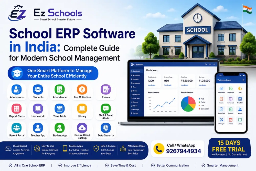 School ERP Software in India: Complete Guide for Modern School Management