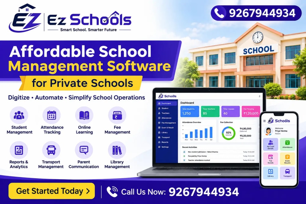 Affordable School Management Software for Private Schools