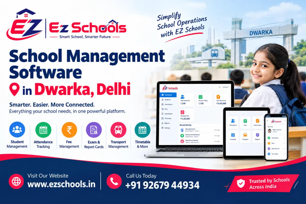 School Management Software in Dwarka