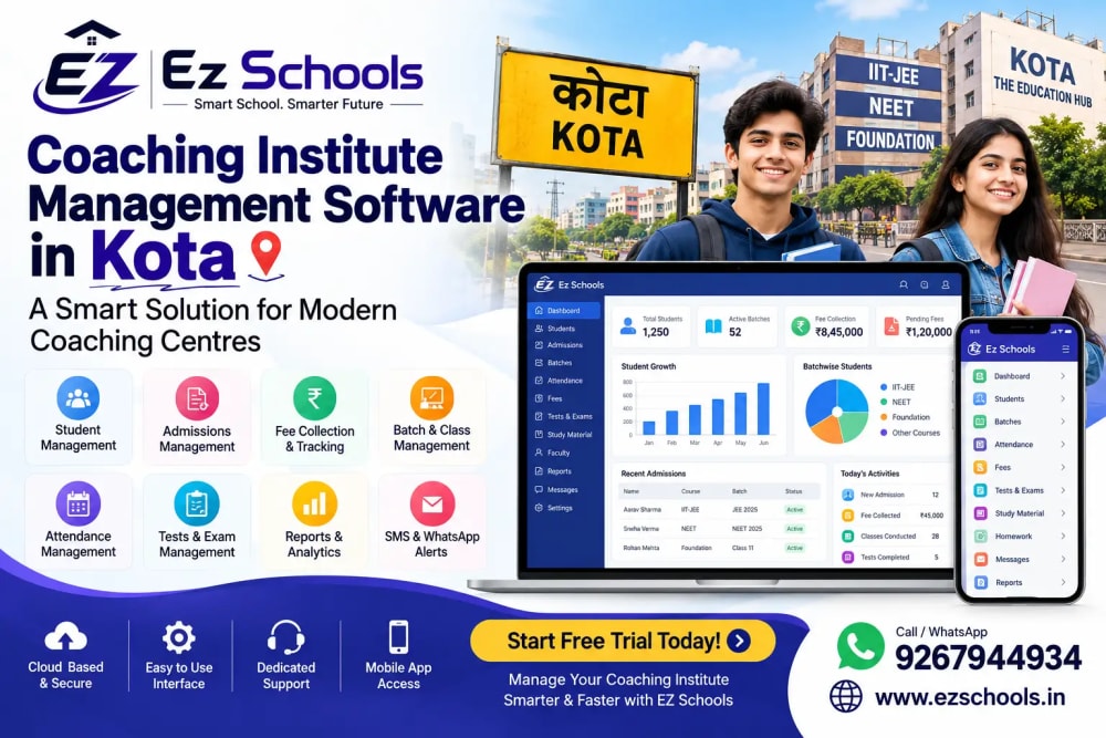 Coaching Institute Management Software in Kota