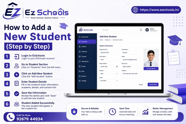 How to Add a New Student (Step by Step)