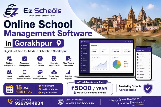 Online School Management Software in Gorakhpur