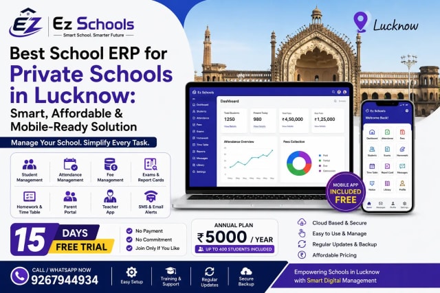 Best School ERP for Private Schools in Lucknow