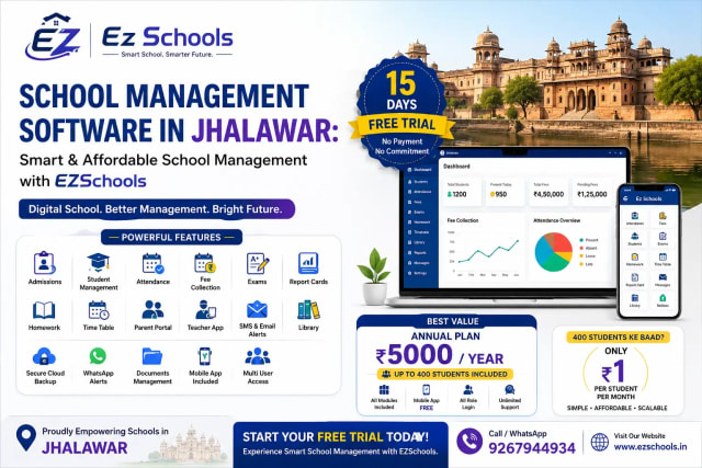 School Management Software in Jhalawar