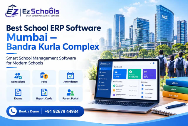 Best School ERP Software Mumbai — Bandra Kurla Complex