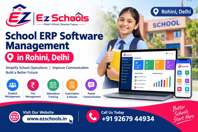 School ERP Software Management in Rohini