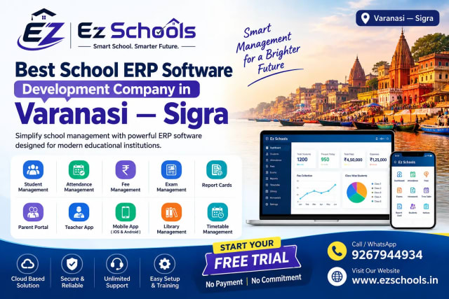 Best School ERP Software Development Company in Varanasi