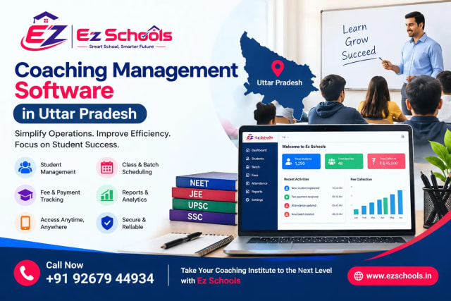 Coaching Management Software in Uttar Pradesh