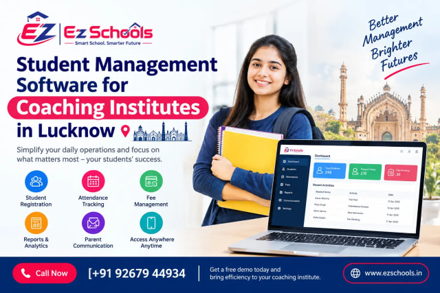 Student Management Software for Coaching Institutes in Lucknow