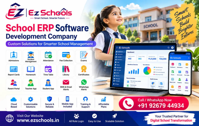 School ERP Software Development Company in Greater Noida