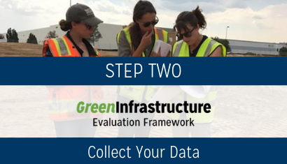 step 2 Green infrastructure evaluation framework 410