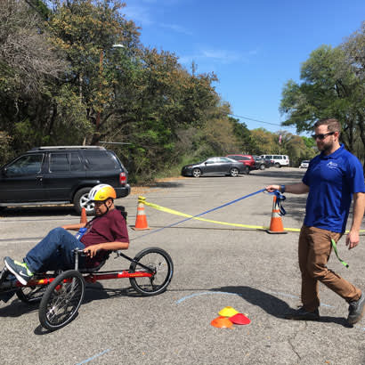 2018 June Park Bench Learn to Ride Adaptive 410