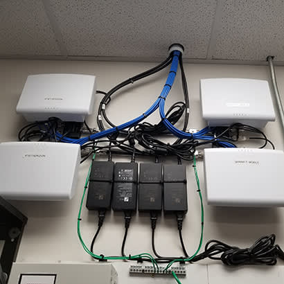 2019 May Operations Cellular Connection Inside Facility 410