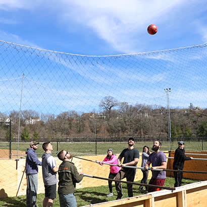 2019 May Park Bench Human Foosball 410