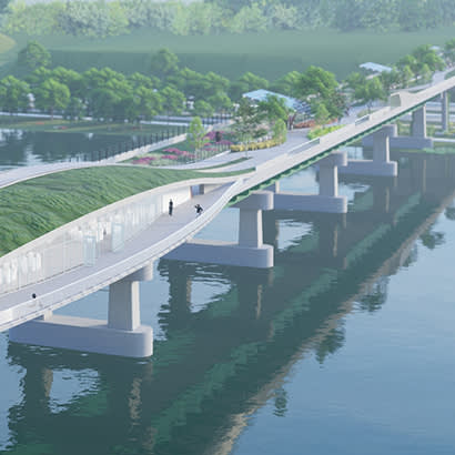 2021 July Park Bench Environmentalist Pitches Bison Bridge 410