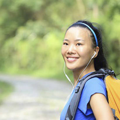 Markers Make Trail Inviting For Fun and Fitness 410