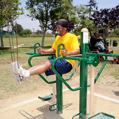 Outdoor Fitness Equipment in Parks Brings Accessibility to San Antonio 410