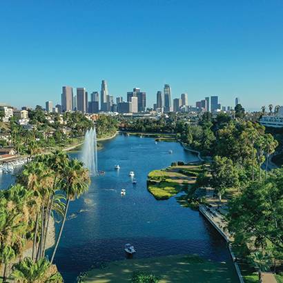 ECHO PARK LAKE  City of Los Angeles Department of Recreation and Parks