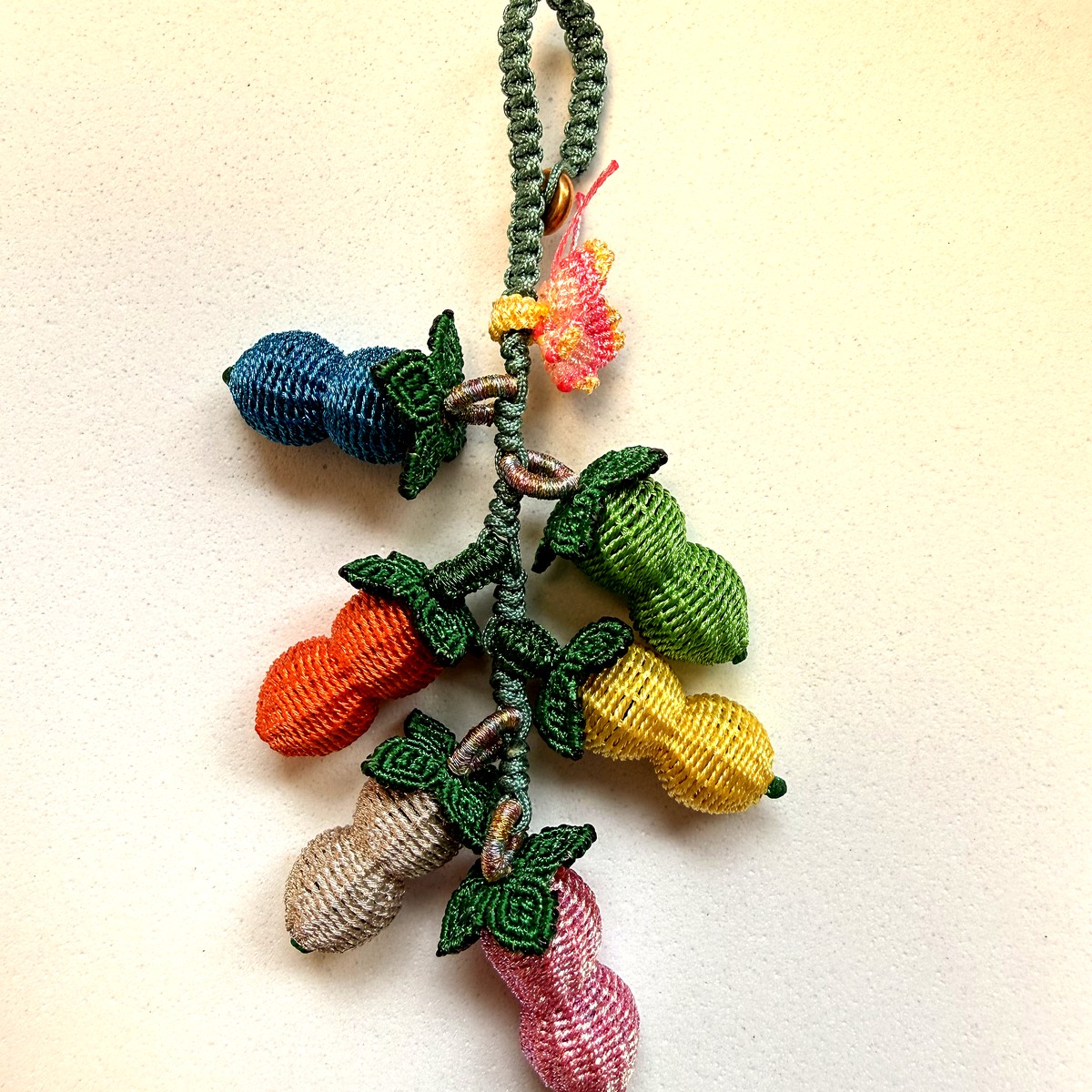 Colorful Gourd Vine Charm