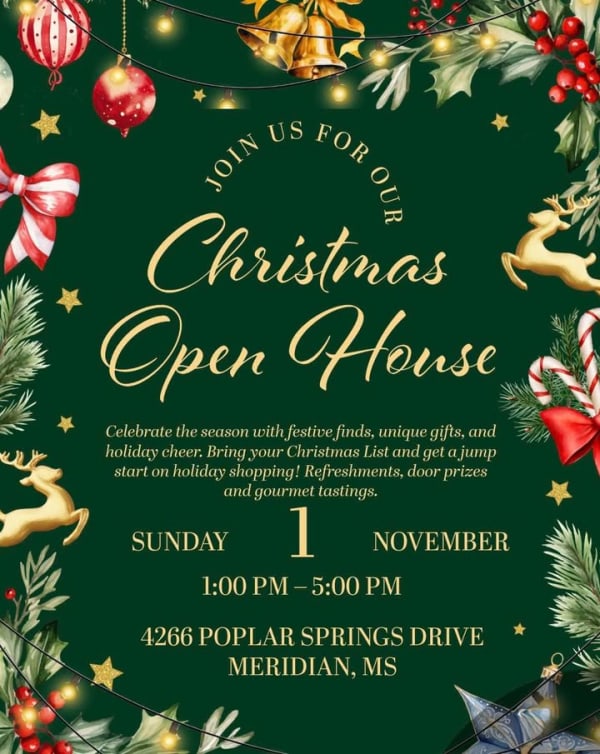 Tipsy Gypsy Christmas Open House