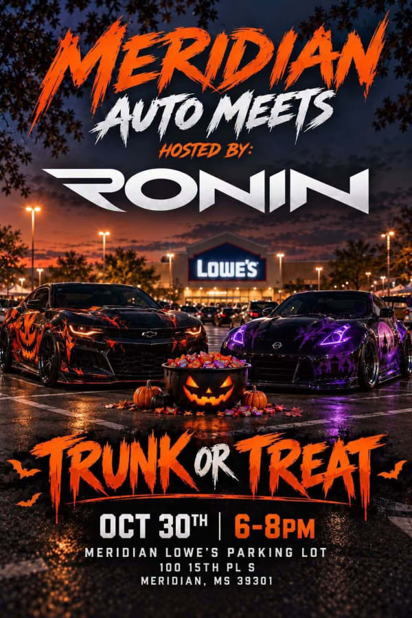 Meridian Auto Meets Trunk or Treat