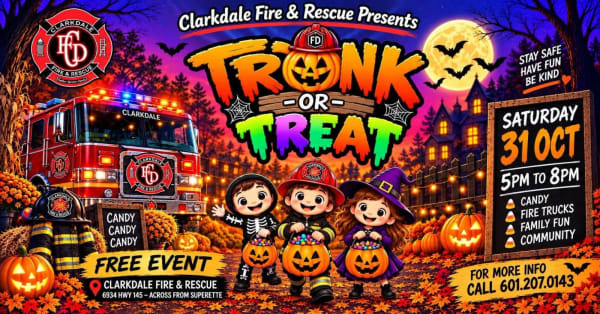 Clarkdale Fire & Rescue Trunk-or-Treat