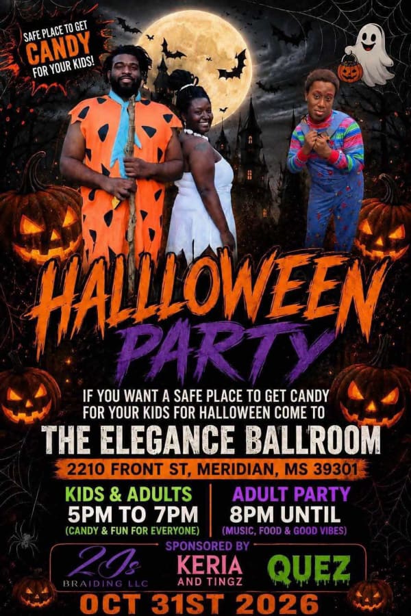 Halloween Party at The Elegance Ballroom