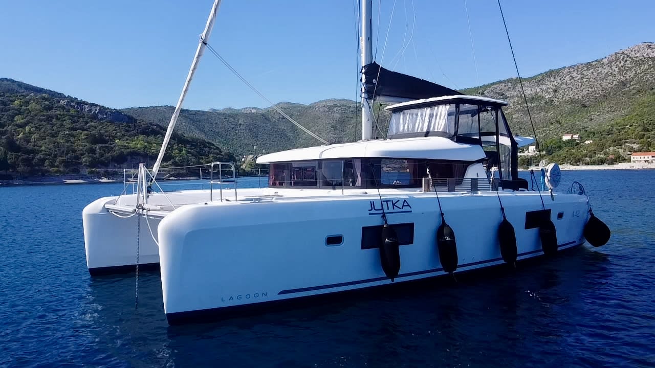 LeeLaa Oceanis 46.1 moored at ACI Marina Pula
