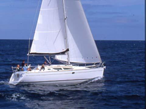 Teo Sun Odyssey 35 moored at Marina Zadar (ex. Tankerkomerc)