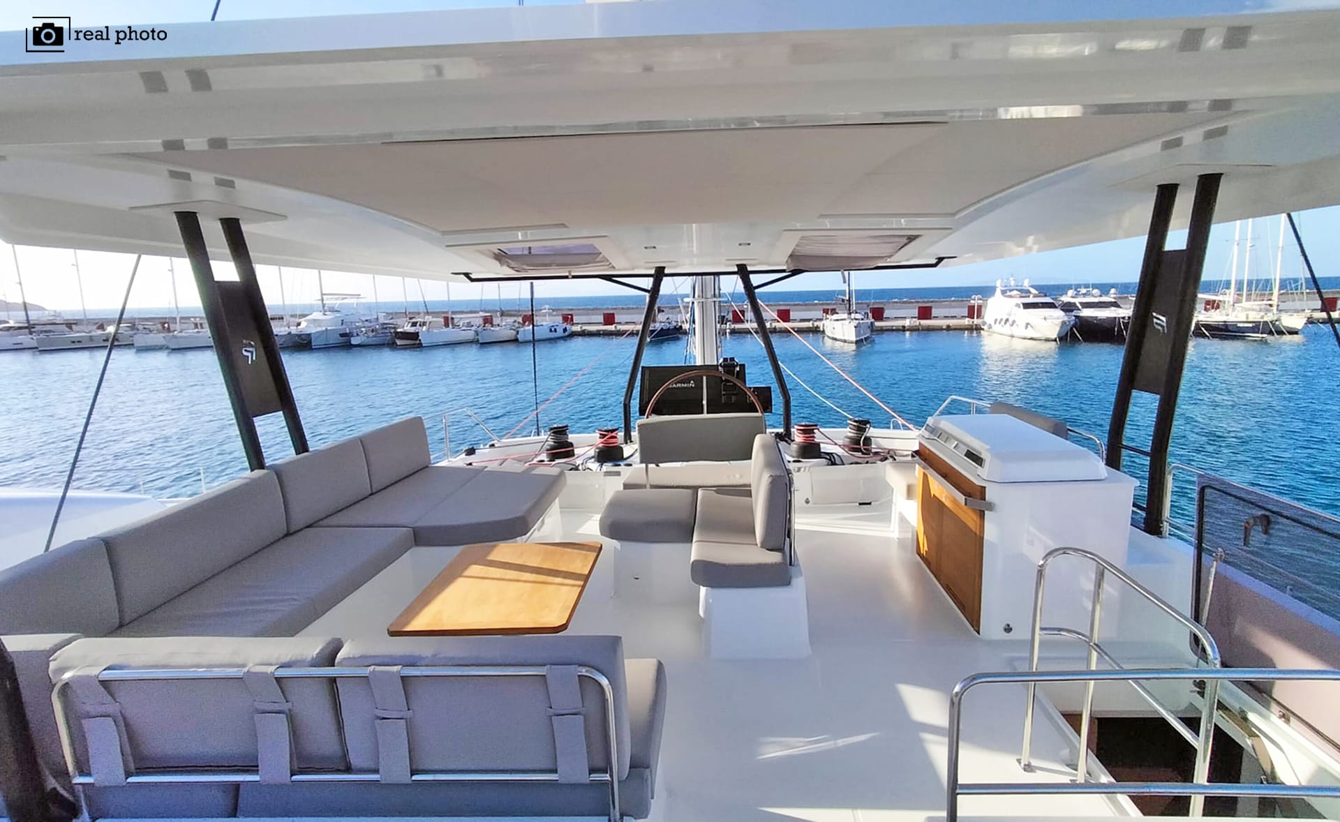 Libertà - Luxury Catamaran, A/C, Generator, Water maker, Solar panel Samana 59 moored at Castellammare di Stabia / Marina di Stabia
