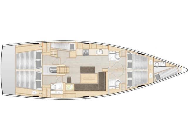 AF-H508 Hanse 508 біля причалу Athens / Alimos Marina