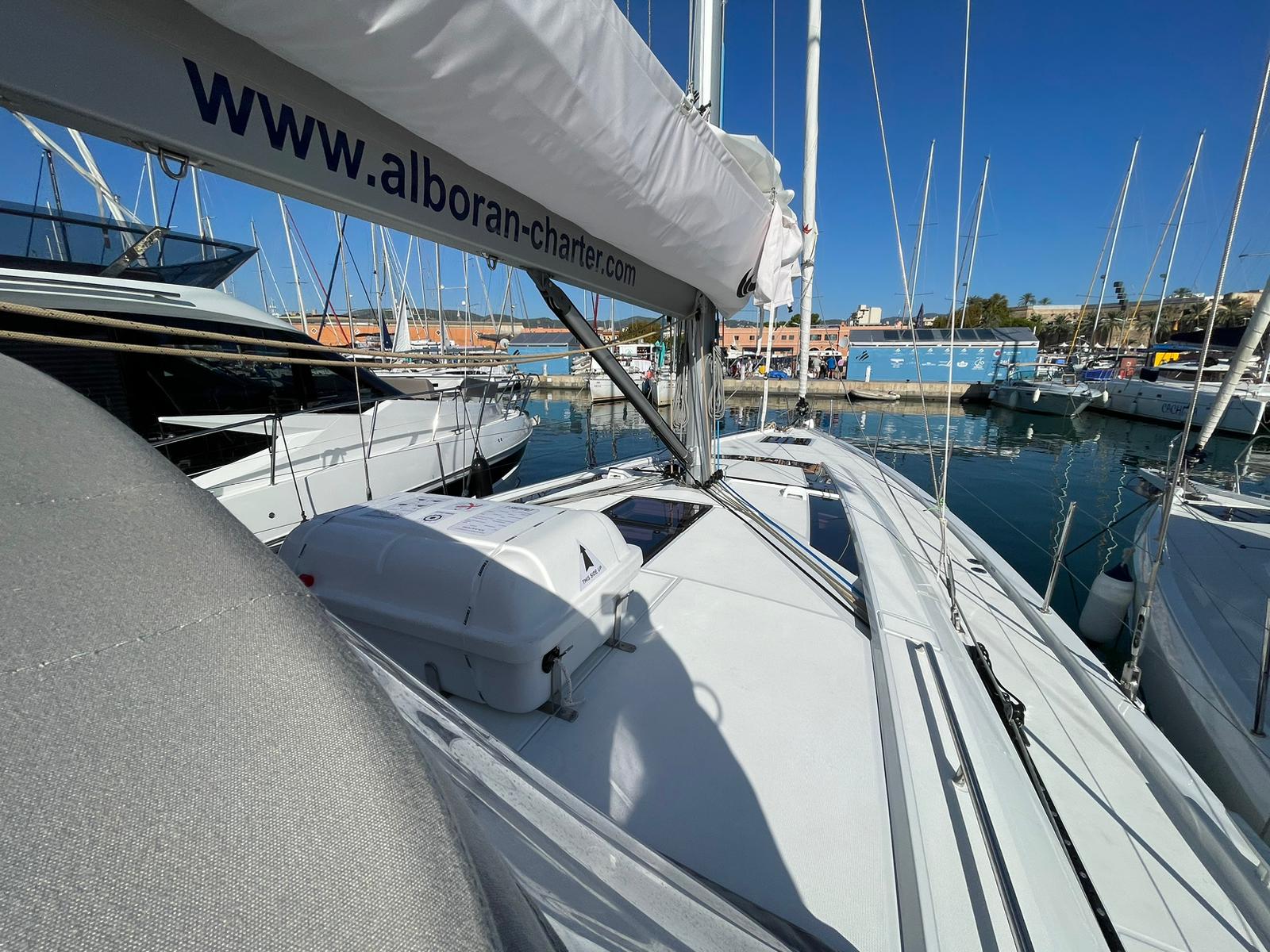 Alboran Mary-Anne (Las Palmas) Oceanis 51.1 moored at Las Palmas de Gran Canaria