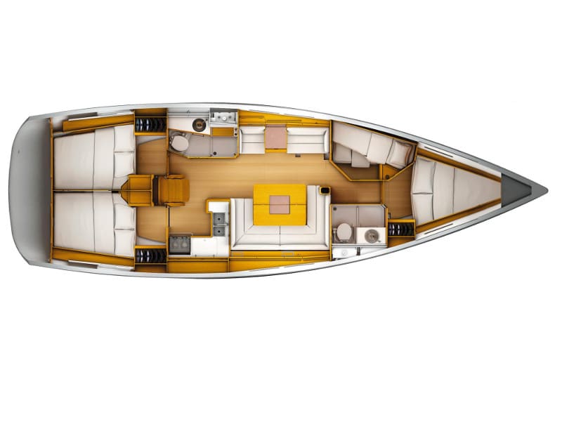 Timaria IV Sun Odyssey 449 біля причалу VVW-Nieuwpoort