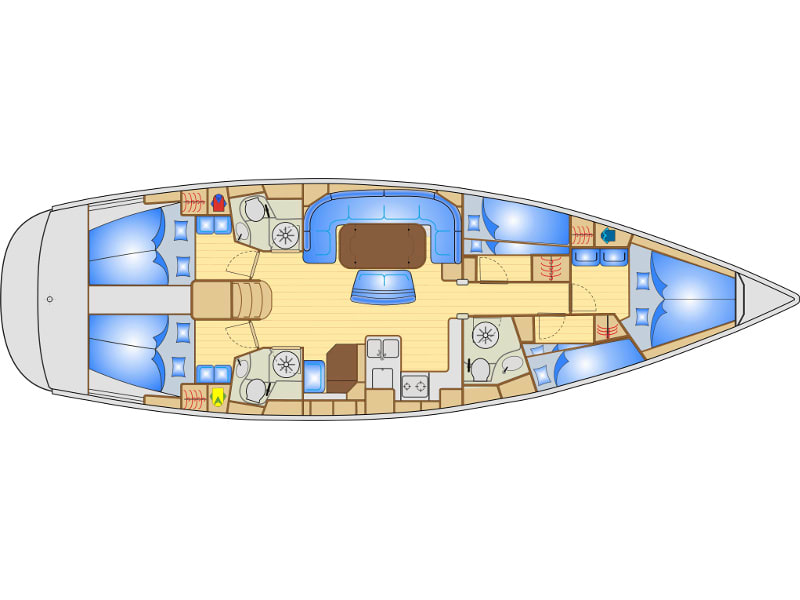Canelupo Bavaria 50 amarrado en Marina Punat