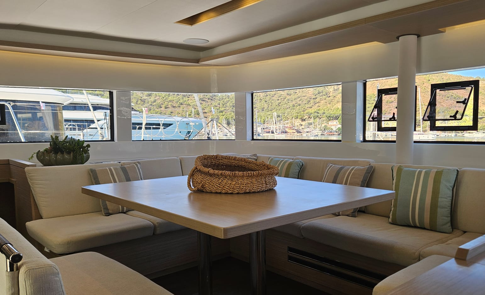 Libre Lagoon 51 moored at Fethiye / Lykia Yacht Club