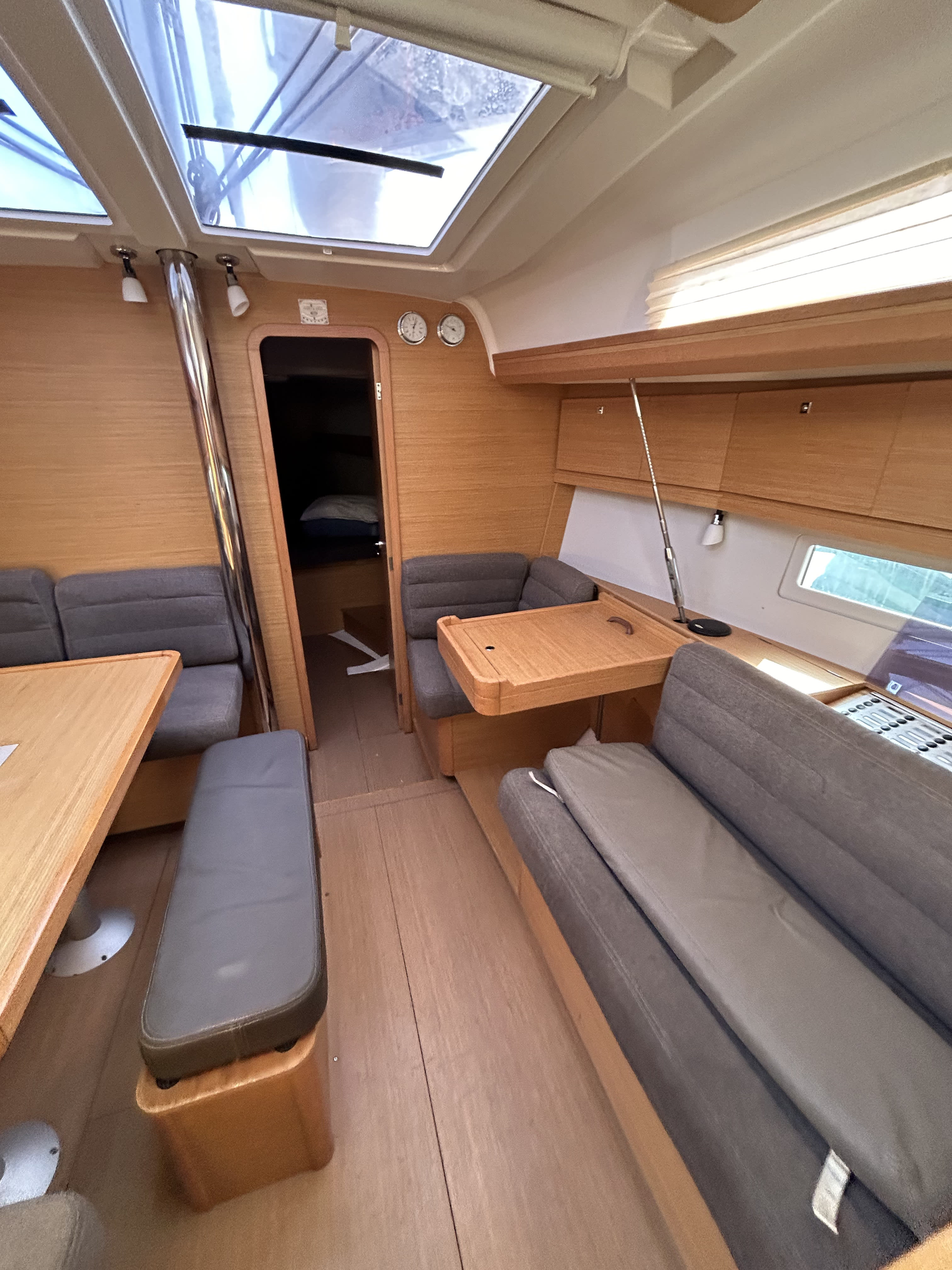 Artemis Dufour 412 Grand large moored at D-Marin Marina Gouvia