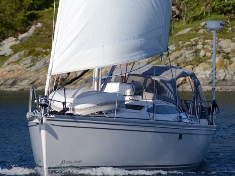 Klara Delphia 40 moored at Harstad