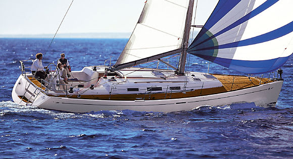 Jonathan Pink Dufour 44 moored at Marina Punat