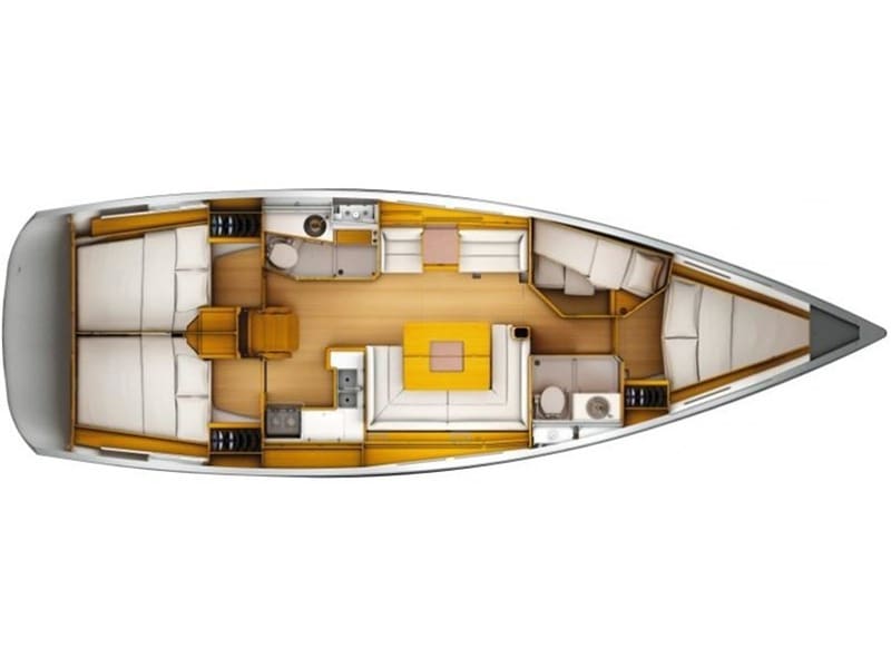 Timaria III Sun Odyssey 449 біля причалу VVW-Nieuwpoort
