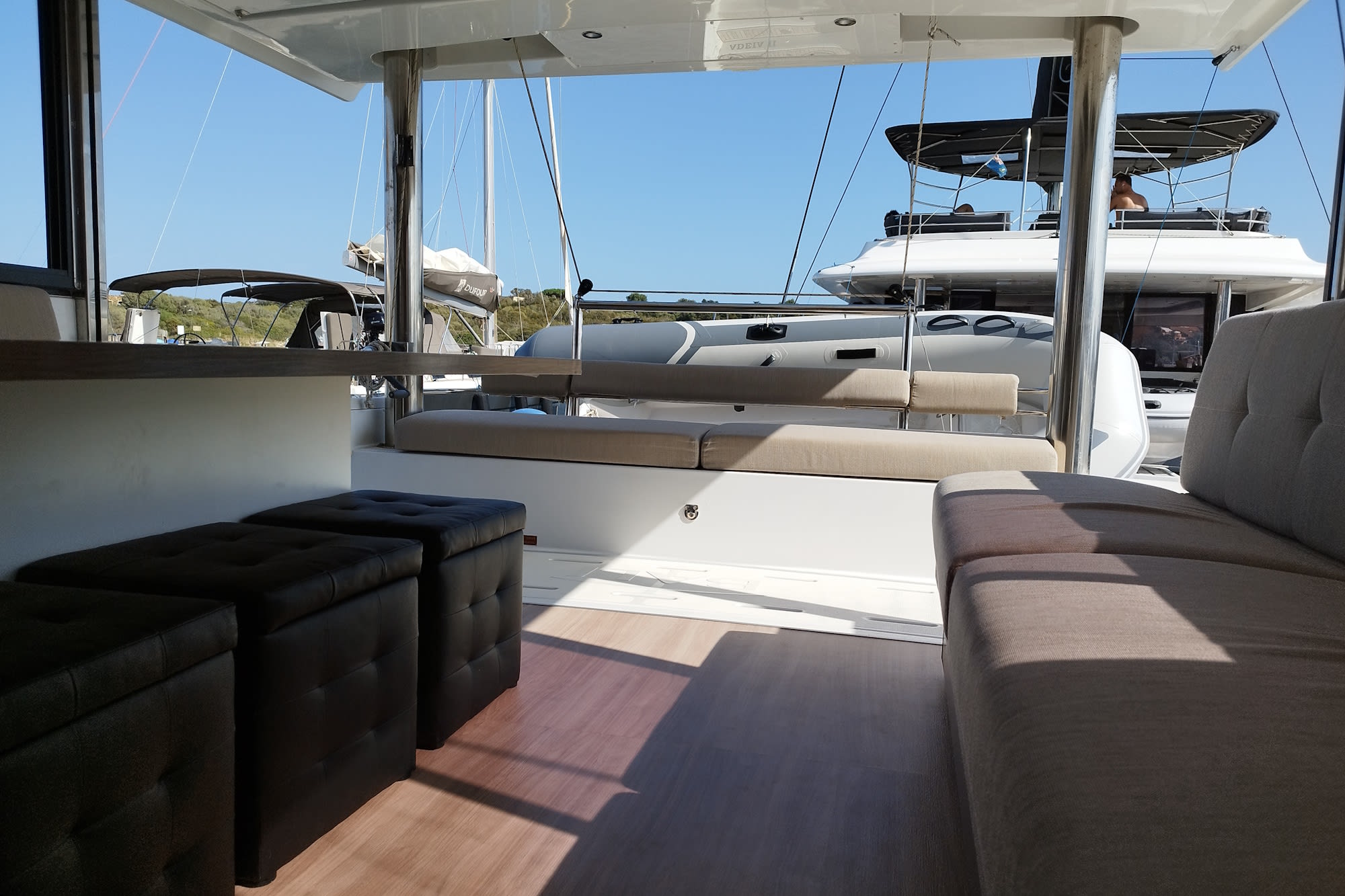 Steno Bali 4.8 moored at Porto Rotondo / Punta Nuraghe