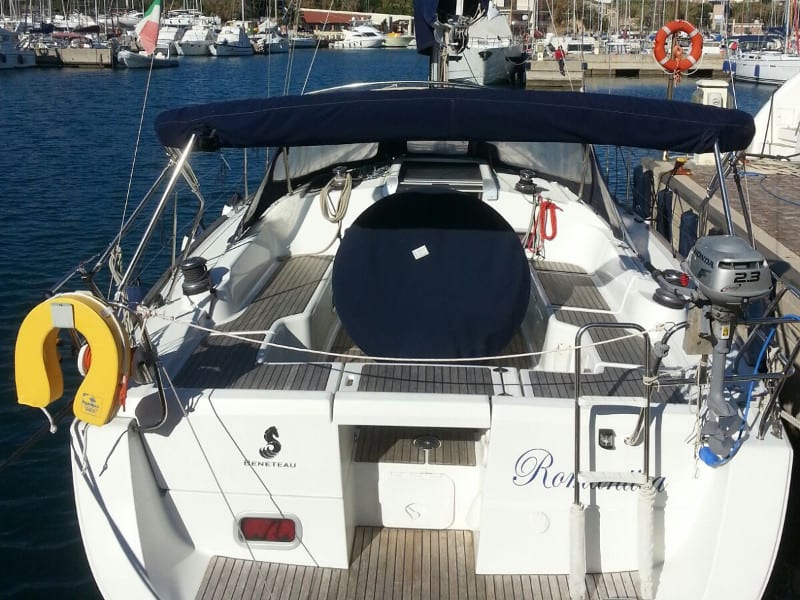 Romantica Oceanis 37 moored at Piombino / Salivoli