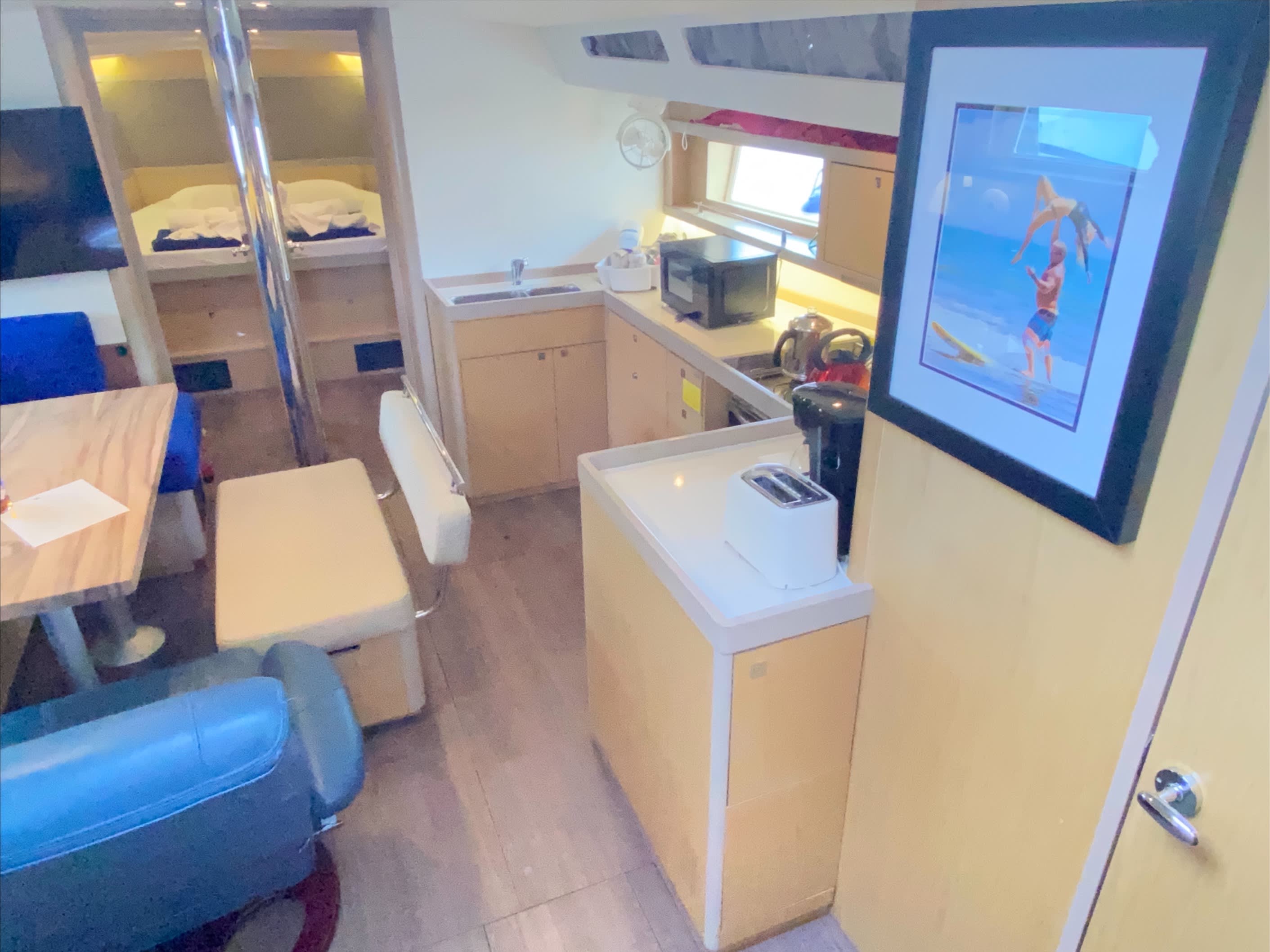 Spirit of Adventure Beneteau 48 moored at Road Town / Fort Burt Marina