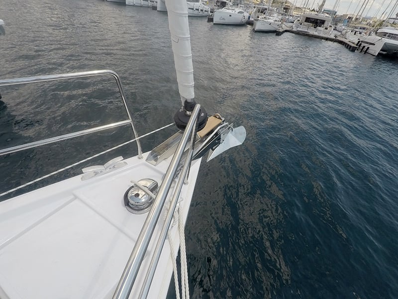 Podatok Too Hanse 458 біля причалу Šibenik / D-Marin Marina Mandalina