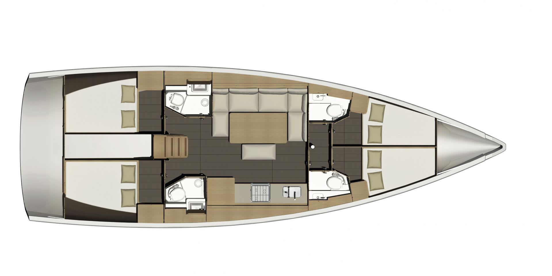 Odyssea Dufour 460 Grand Large біля причалу Marina de Portimao
