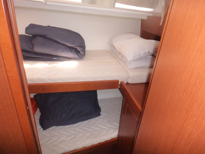 Nabucco: Forward Cabin #2 (Cabin Charter - 2 pax) Fully Crewed, ALL EXPENSES Oceanis 48 moored at Kaštel Gomilica / Marina Kaštela