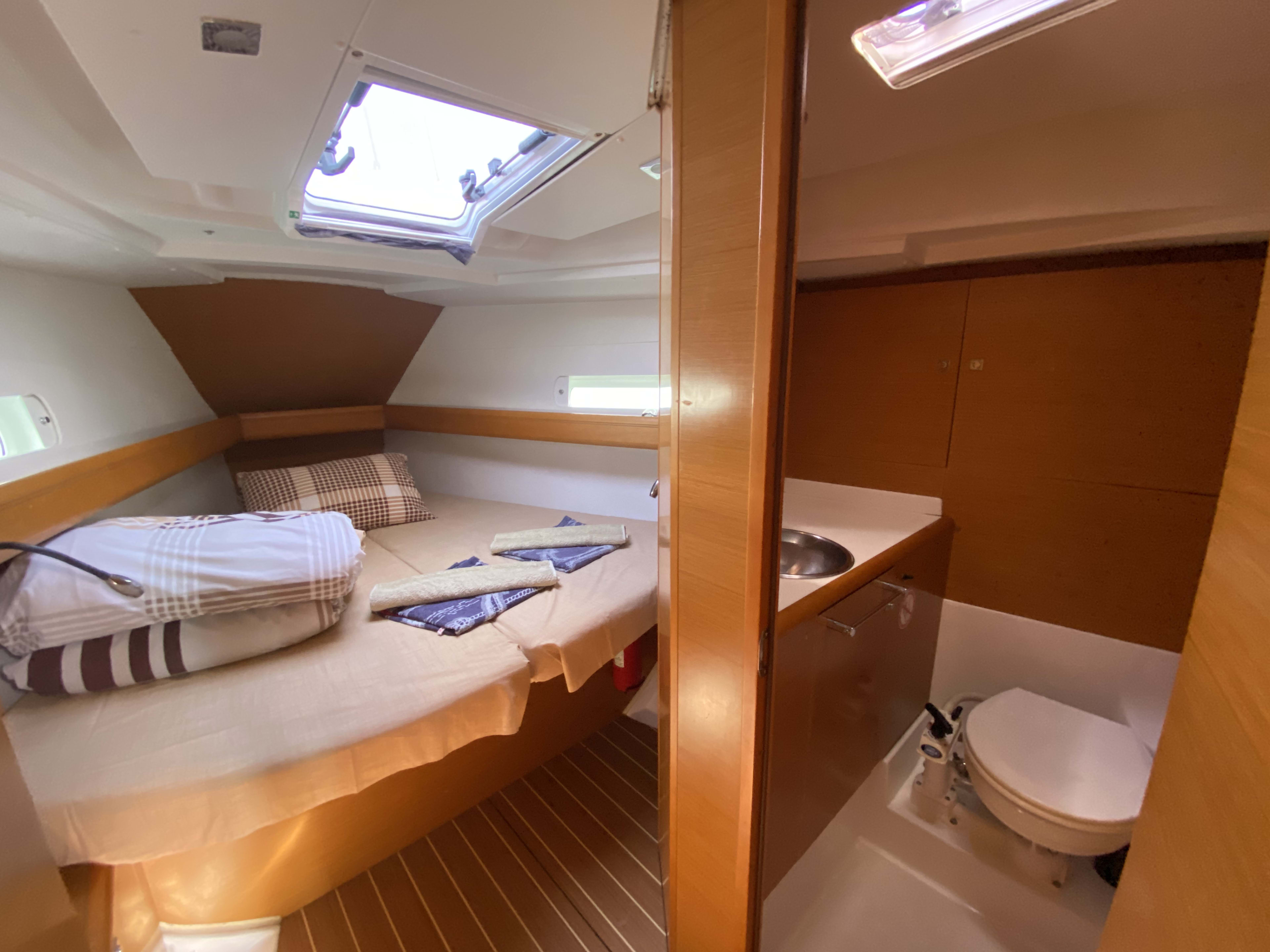 Pangea Sun Odyssey 409 moored at Fethiye / Ece Marina