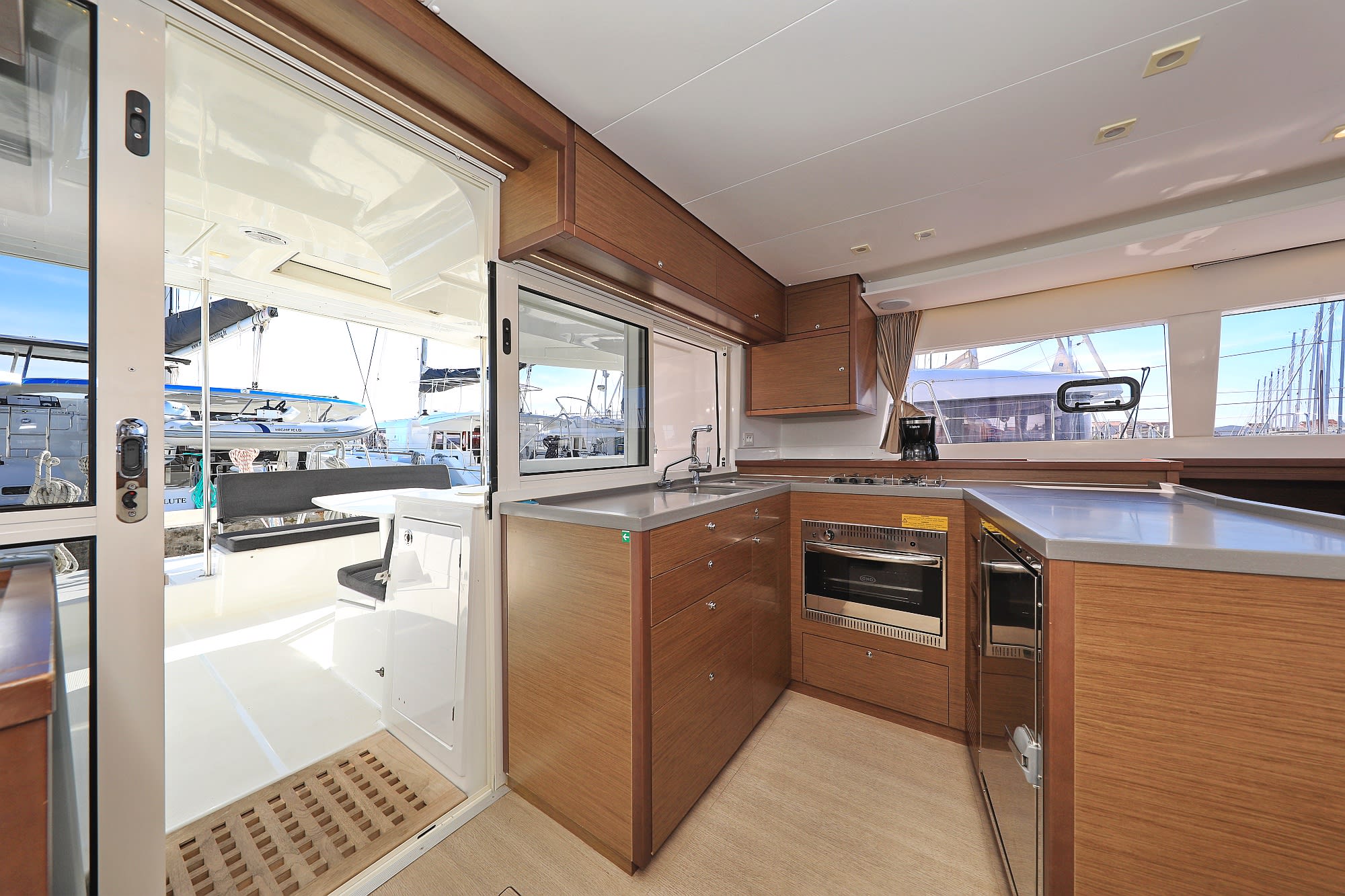 MUST HAVE Lagoon 450 moored at Sukošan / D-Marin Dalmacija Marina