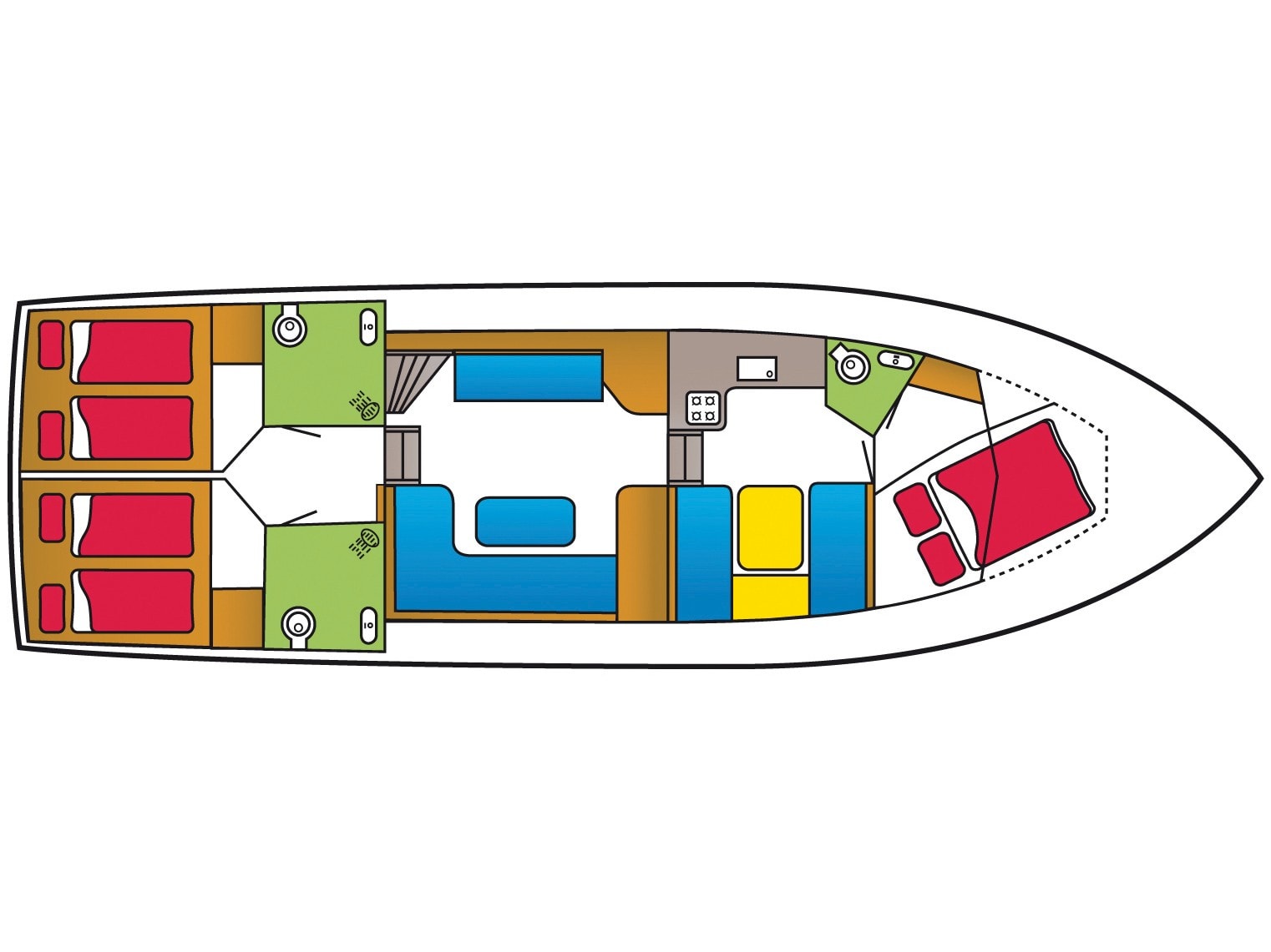 Blueflower De Drait Valkkruiser 1350 amarrado en Jachthaven Drachten de Drait