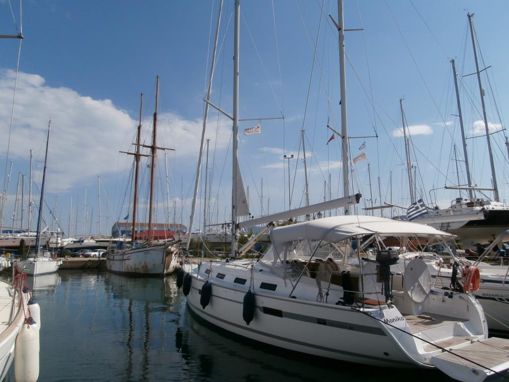 Monika Bavaria Cruiser 40 moored at Lefkada / D-Marin Marina Lefkas