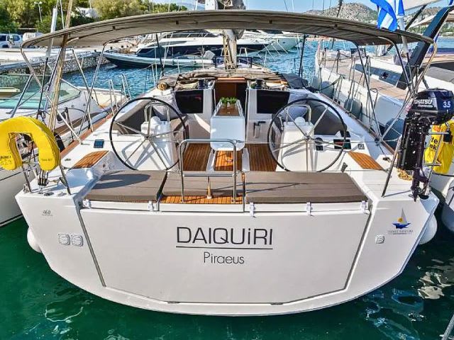 D460-18A Dufour 460 Grand Large біля причалу Athens / Alimos Marina